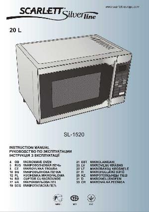 User manual Scarlett SL-1520  ― Manual-Shop.ru