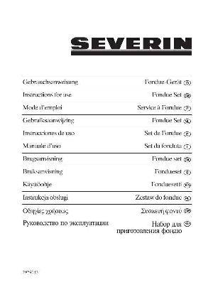 User manual SEVERIN FO-2406  ― Manual-Shop.ru