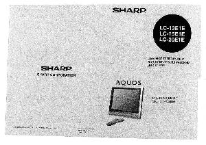 User manual Sharp LC-13E1E  ― Manual-Shop.ru