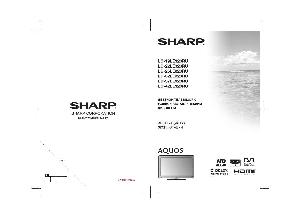 User manual Sharp LC-19LE320RU  ― Manual-Shop.ru