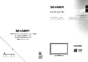 User manual Sharp LC-22LE510E  ― Manual-Shop.ru