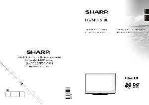 User manual Sharp LC-24LE510E  ― Manual-Shop.ru