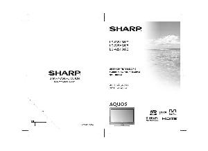 User manual Sharp LC-26SH330E  ― Manual-Shop.ru