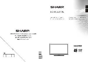 Инструкция Sharp LC-40LE510E  ― Manual-Shop.ru