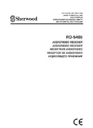 Инструкция Sherwood RD-5405  ― Manual-Shop.ru