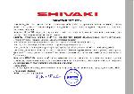 User manual Shivaki STV-26LED3 