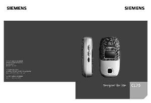 Инструкция Siemens CL75  ― Manual-Shop.ru