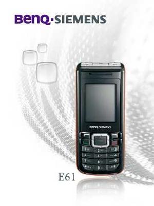 Инструкция Siemens E61  ― Manual-Shop.ru
