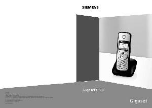User manual Siemens Gigaset C38H  ― Manual-Shop.ru