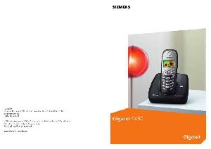 User manual Siemens Gigaset C450  ― Manual-Shop.ru