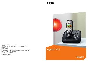 User manual Siemens Gigaset C455  ― Manual-Shop.ru
