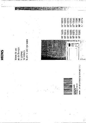 User manual Siemens HF-17556  ― Manual-Shop.ru