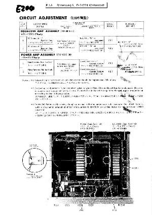 Сервисная инструкция Accuphase E-204 (SCH) ― Manual-Shop.ru