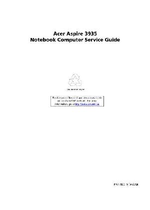 Сервисная инструкция Acer Aspire 3935  ― Manual-Shop.ru