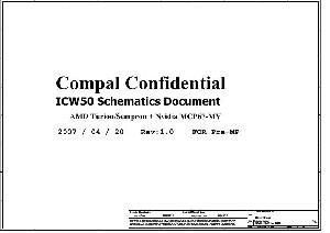 Schematic Acer Aspire 5220 5520 7220 7520 COMPAL LA-3581 ICW50 ― Manual-Shop.ru