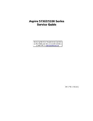 Сервисная инструкция Acer Aspire 5330, 5730Z  ― Manual-Shop.ru