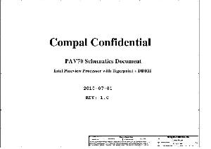 Schematic Acer Aspire ONE-D255 COMPAL LA-6221P REV1.0 ― Manual-Shop.ru