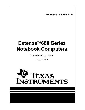 Сервисная инструкция Acer Extensa 660 Series ― Manual-Shop.ru