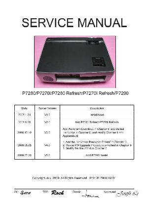 Service manual Acer P7280, P7270I, P7280RF, P7270IRF, P7290 V5.0 ― Manual-Shop.ru