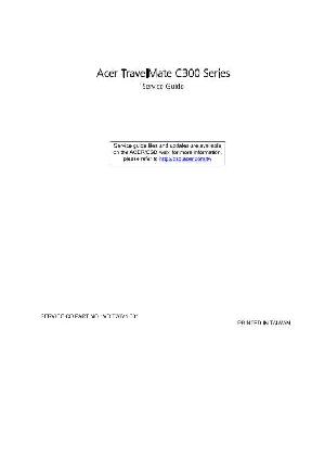 Service manual Acer TravelMate c300 S ― Manual-Shop.ru