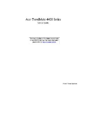 Service manual Acer Travelmate 4400  ― Manual-Shop.ru