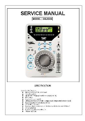 Service manual Acoustic-Control CDJ-830S ― Manual-Shop.ru