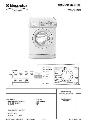 Сервисная инструкция Aeg LAVAMAT-74800 ― Manual-Shop.ru