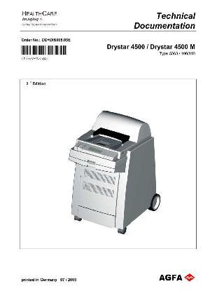 Service manual AGFA DRYSTAR-4500, DRYSTAR-4500M ― Manual-Shop.ru