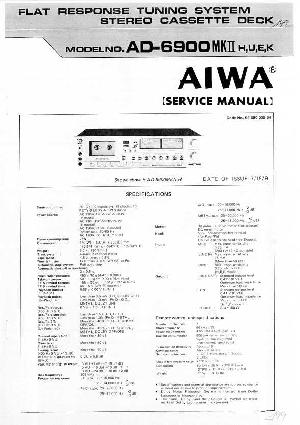 Service manual Aiwa AD-6900MKII ― Manual-Shop.ru