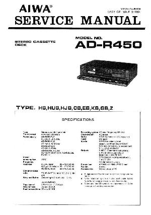 Service manual Aiwa AD-R450 ― Manual-Shop.ru