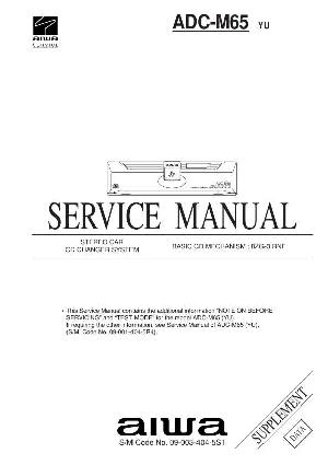 Service manual Aiwa ADC-M65 ― Manual-Shop.ru