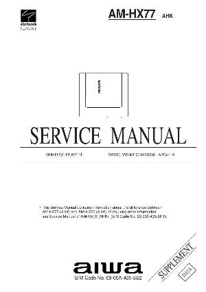 Service manual Aiwa AM-HX77 ― Manual-Shop.ru