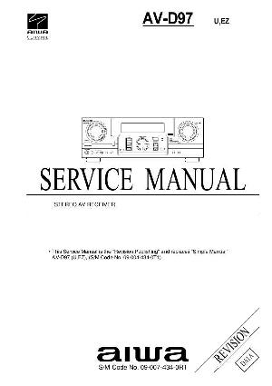 Service manual Aiwa AV-D97 ― Manual-Shop.ru