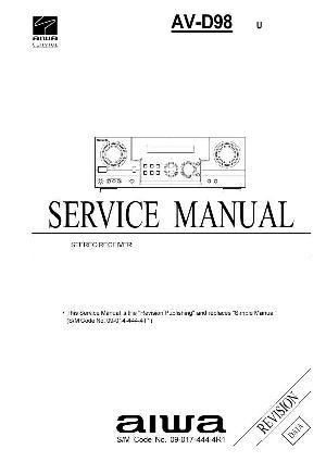 Service manual Aiwa AV-D98 ― Manual-Shop.ru