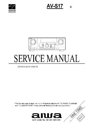 Service manual Aiwa AV-S17 ― Manual-Shop.ru