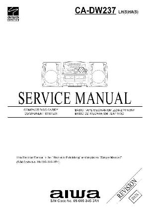 Service manual Aiwa CA-DW237 ― Manual-Shop.ru