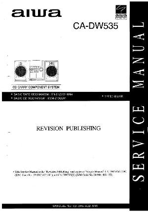 Service manual Aiwa CA-DW535 ― Manual-Shop.ru