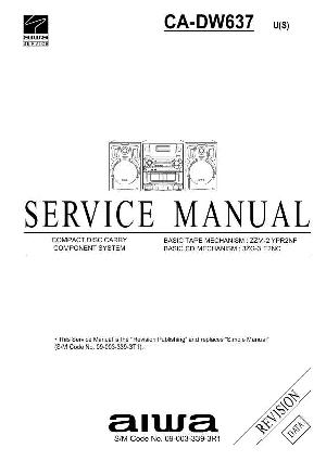 Service manual Aiwa CA-DW637 ― Manual-Shop.ru