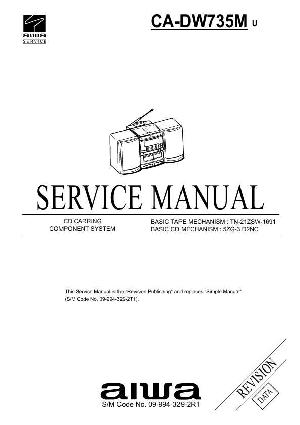 Service manual Aiwa CA-DW735M ― Manual-Shop.ru