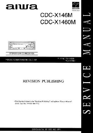 Service manual Aiwa CDC-X146M, CDC-X1460M ― Manual-Shop.ru