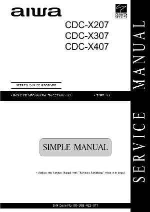 Service manual Aiwa CDC-X207 ― Manual-Shop.ru
