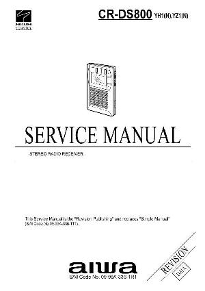 Service manual Aiwa CR-DS800 ― Manual-Shop.ru