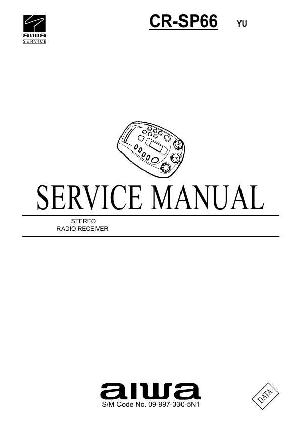 Сервисная инструкция Aiwa CR-SP66 ― Manual-Shop.ru