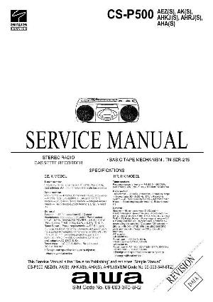 Service manual Aiwa CS-P500 ― Manual-Shop.ru
