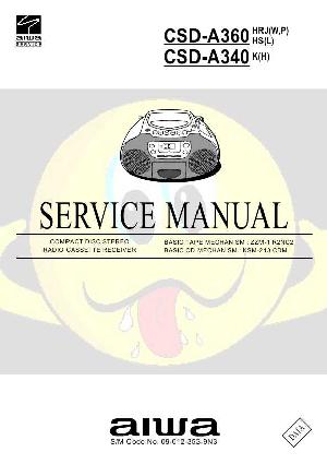 Service manual Aiwa CSD-A340, CSD-A360 ― Manual-Shop.ru
