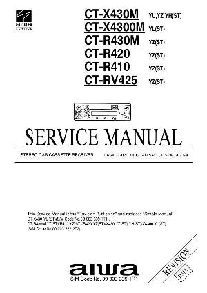 Service manual Aiwa CT-RV425 ― Manual-Shop.ru