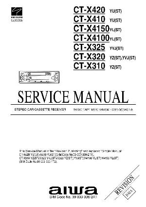 Service manual Aiwa CT-X4100, CT-X4150 ― Manual-Shop.ru