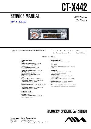 Service manual Aiwa CT-X442 ― Manual-Shop.ru