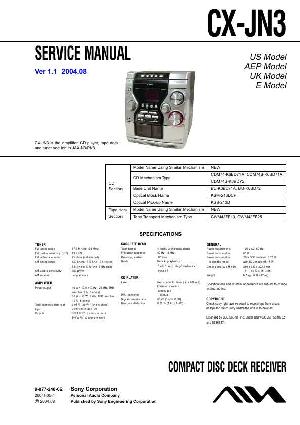 Service manual Aiwa CX-JN3 ― Manual-Shop.ru