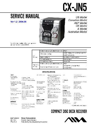 Сервисная инструкция Aiwa CX-JN5 ― Manual-Shop.ru
